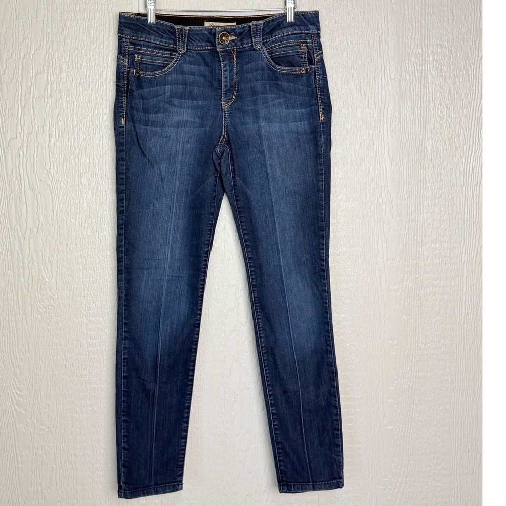 Democracy Ab solution Booty Lift Skinny Jeans Dark Wash Denim Size 10